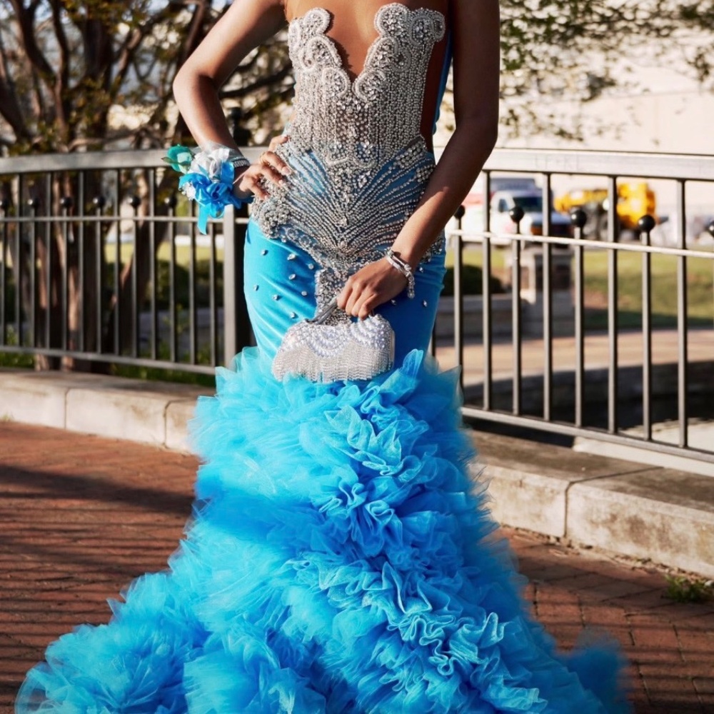 Custom Prom made dress